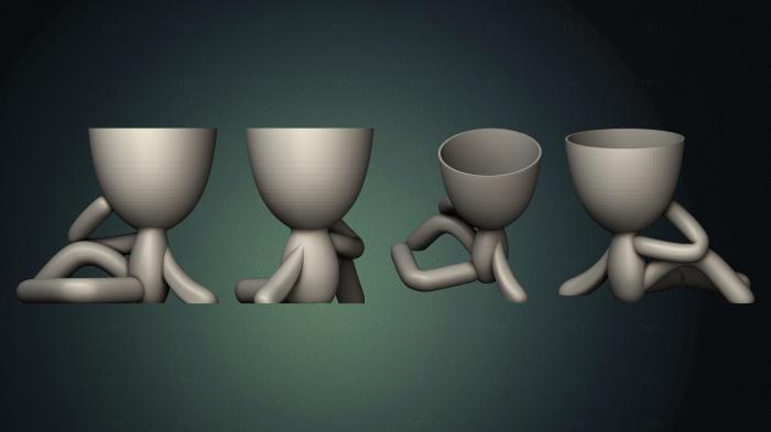 Vases (VZ_1420) 3D model for CNC machine