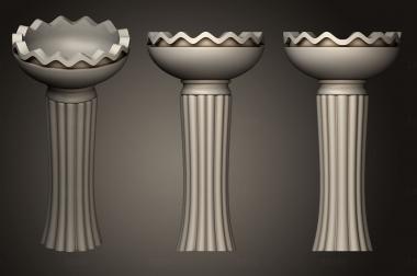 Vases (VZ_1428) 3D model for CNC machine