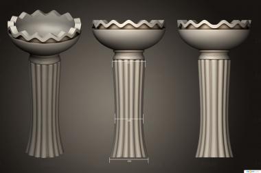 Vases (VZ_1428) 3D model for CNC machine