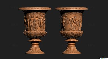 Vases (VZ_1433) 3D model for CNC machine