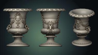 Vases (VZ_1437) 3D model for CNC machine