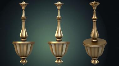 Vases (VZ_1439) 3D model for CNC machine