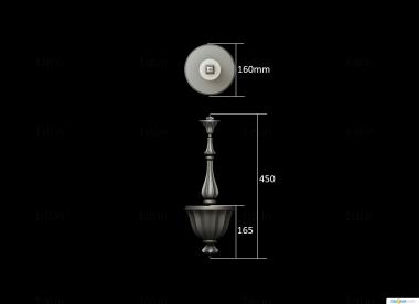 Vases (VZ_1439) 3D model for CNC machine