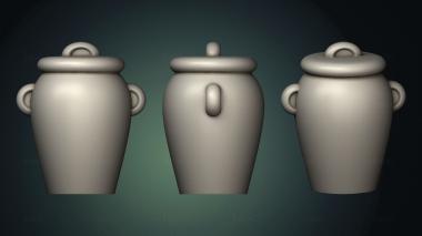 Vases (VZ_1445) 3D model for CNC machine