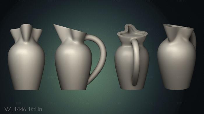 Vases (VZ_1446) 3D model for CNC machine