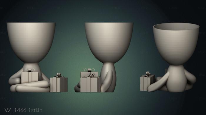 Vases (VZ_1466) 3D model for CNC machine