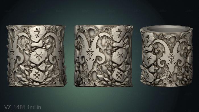 Vases (VZ_1481) 3D model for CNC machine