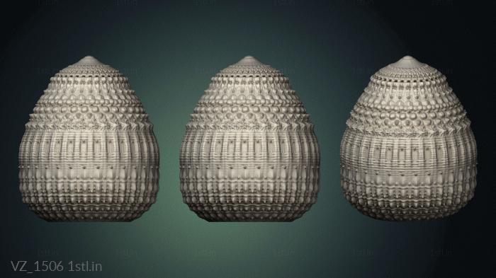 Vases (VZ_1506) 3D model for CNC machine