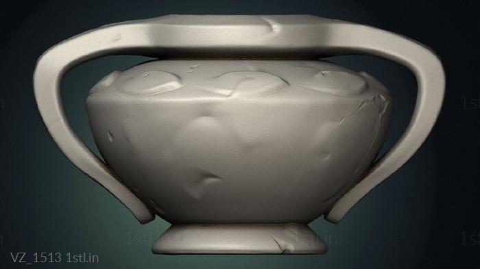 Vases (VZ_1513) 3D model for CNC machine