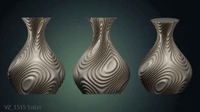 Vases (VZ_1515) 3D model for CNC machine