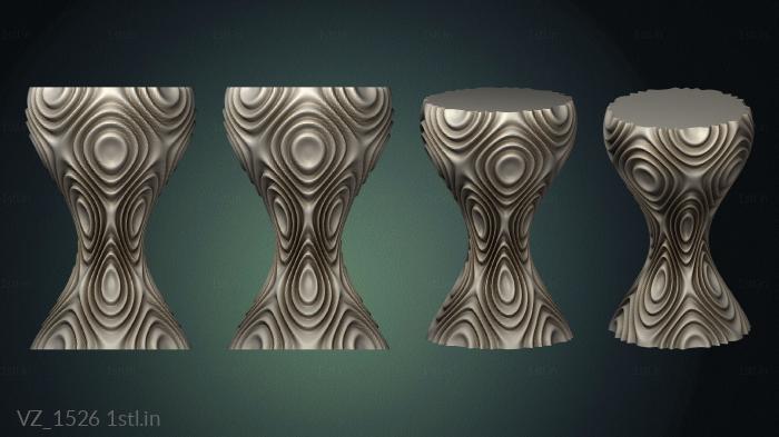 Vases (VZ_1526) 3D model for CNC machine