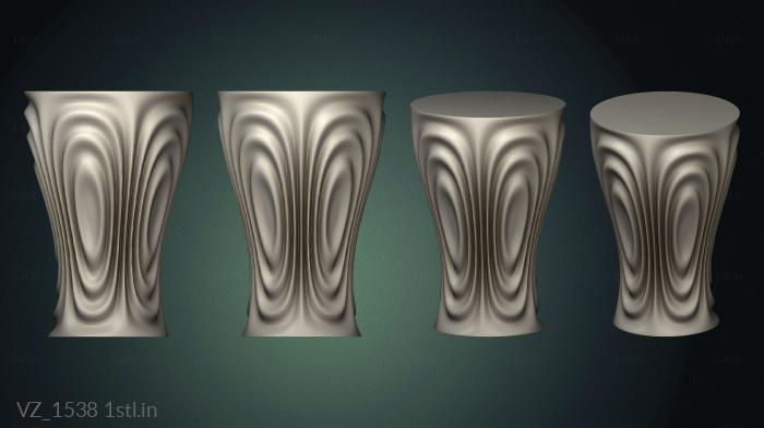 Vases (VZ_1538) 3D model for CNC machine