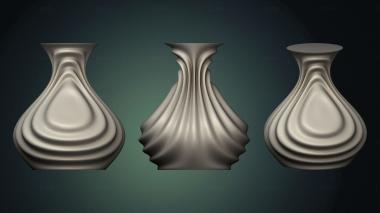 Vases (VZ_1543) 3D model for CNC machine