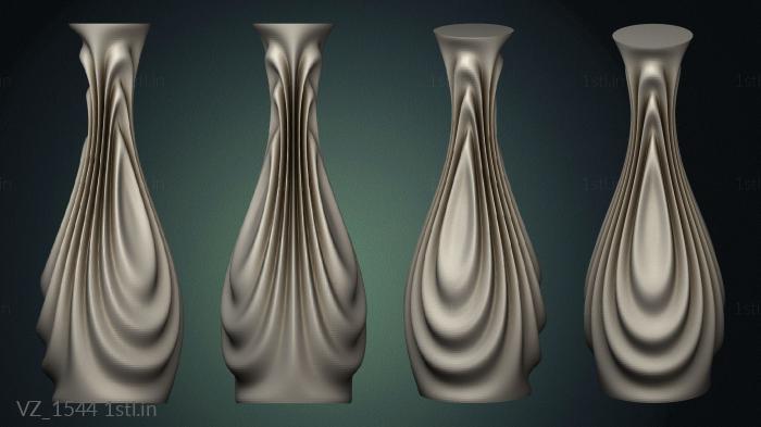 Vases (VZ_1544) 3D model for CNC machine