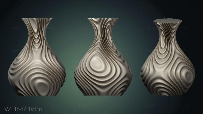 Vases (VZ_1547) 3D model for CNC machine