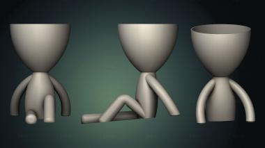 Vases (VZ_1594) 3D model for CNC machine