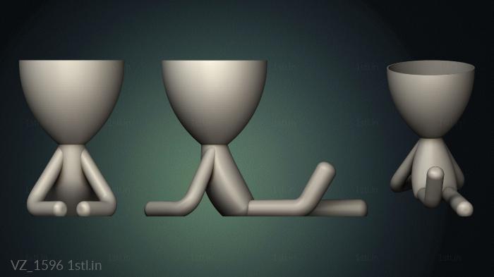 Vases (VZ_1596) 3D model for CNC machine