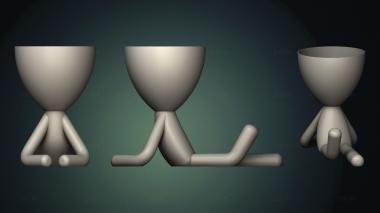 Vases (VZ_1596) 3D model for CNC machine