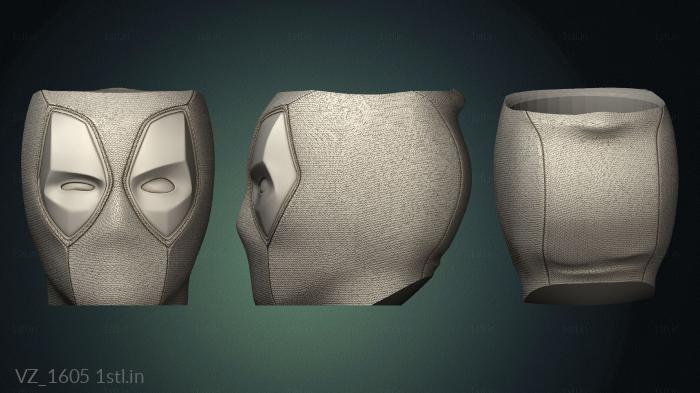 Vases (VZ_1605) 3D model for CNC machine