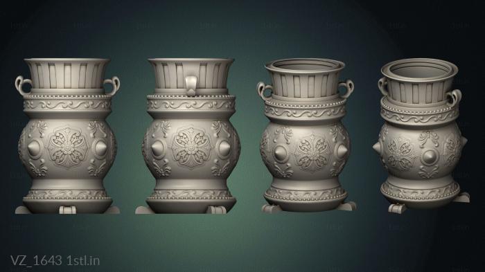 Vases (VZ_1643) 3D model for CNC machine