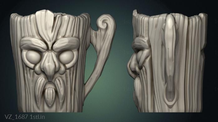 Vases (VZ_1687) 3D model for CNC machine