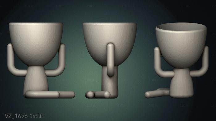 Vases (VZ_1696) 3D model for CNC machine