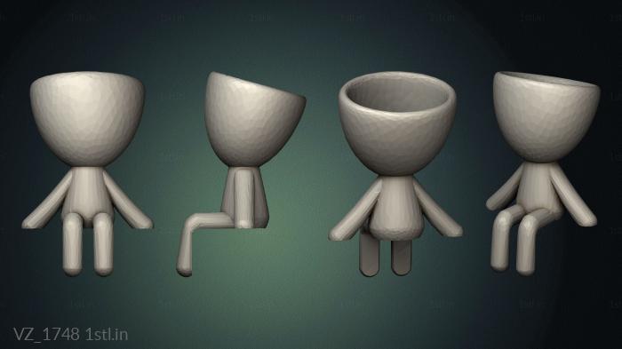 Vases (VZ_1748) 3D model for CNC machine