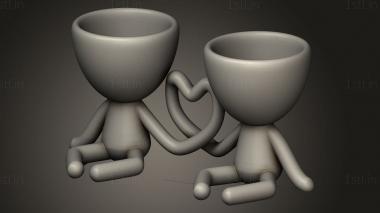 Vases (VZ_1773) 3D model for CNC machine