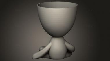 Vases (VZ_1784) 3D model for CNC machine