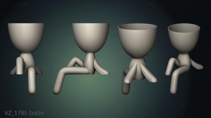 Vases (VZ_1785) 3D model for CNC machine