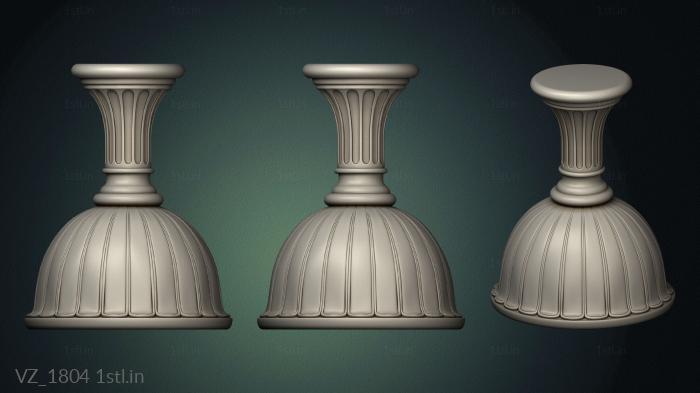 Vases (VZ_1804) 3D model for CNC machine