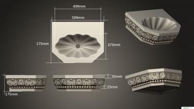 Vases (VZ_1805) 3D model for CNC machine