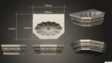 Vases (VZ_1806) 3D model for CNC machine