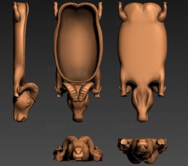 Vases (VZ_1820) 3D model for CNC machine