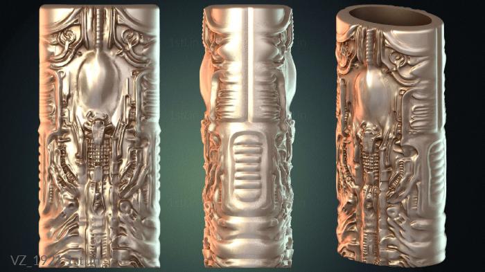 Vases (VZ_1921) 3D model for CNC machine