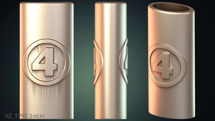 Vases (VZ_1992) 3D model for CNC machine