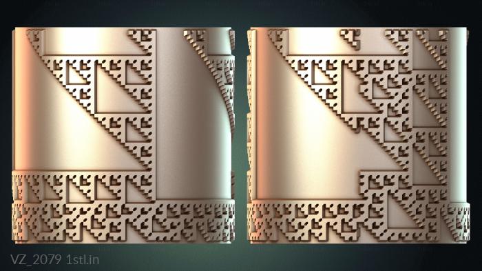 Vases (VZ_2079) 3D model for CNC machine