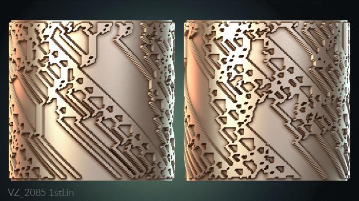 Vases (VZ_2085) 3D model for CNC machine