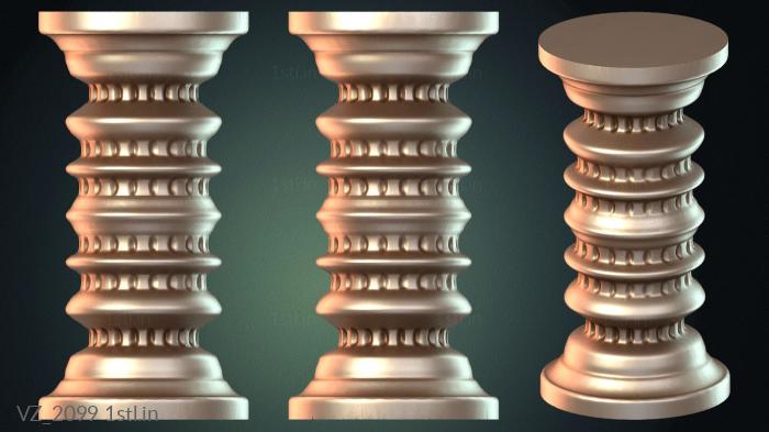 Vases (VZ_2099) 3D model for CNC machine
