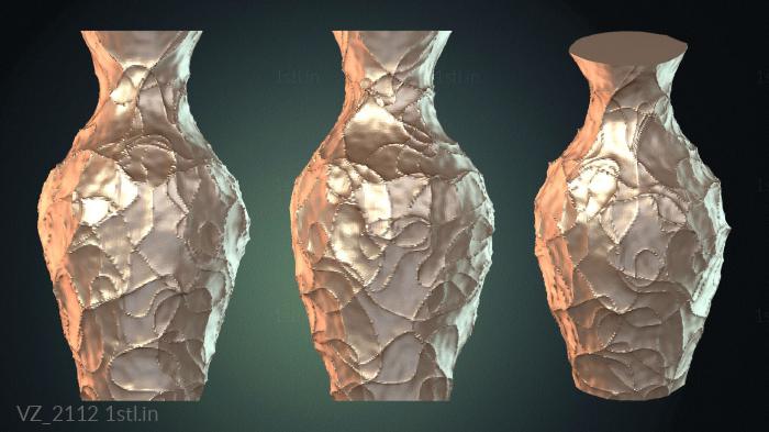 Vases (VZ_2112) 3D model for CNC machine