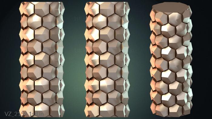 फूलदान (VZ_2159) सीएनसी मशीन के लिए 3D मॉडल