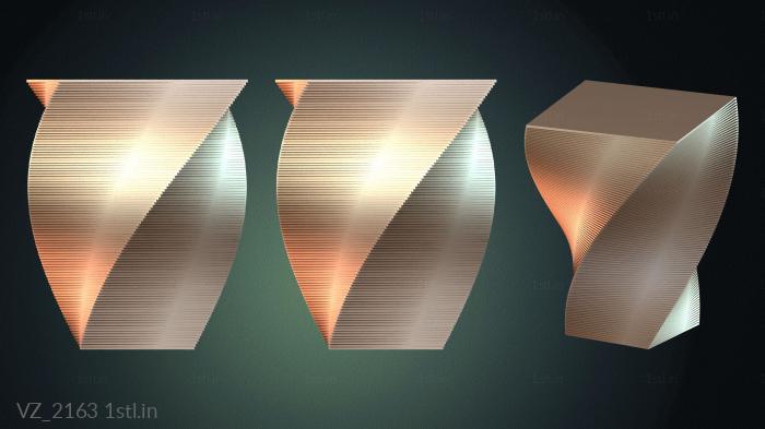 फूलदान (VZ_2163) सीएनसी मशीन के लिए 3D मॉडल