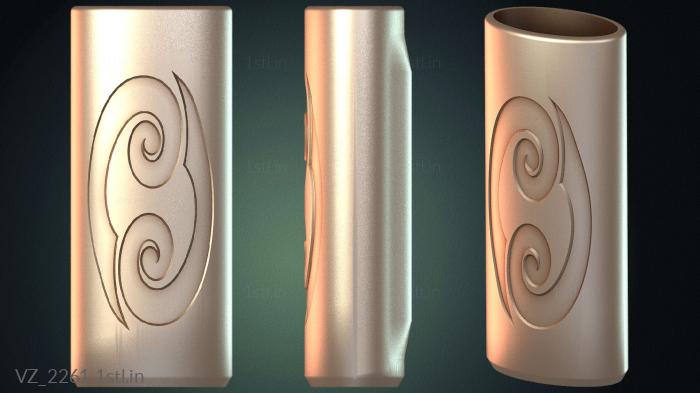 Vases (VZ_2261) 3D model for CNC machine