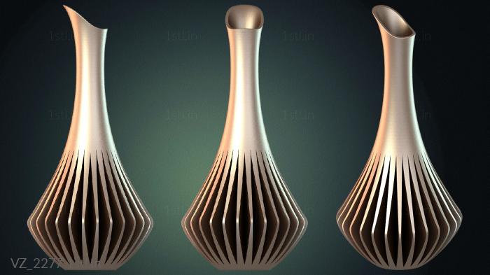 Vases (VZ_2277) 3D model for CNC machine