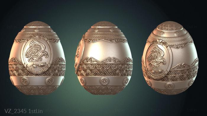 फूलदान (VZ_2345) सीएनसी मशीन के लिए 3D मॉडल