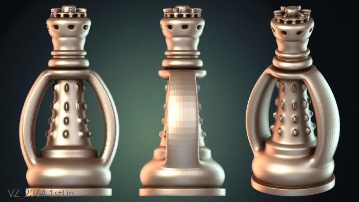 फूलदान (VZ_2364) सीएनसी मशीन के लिए 3D मॉडल