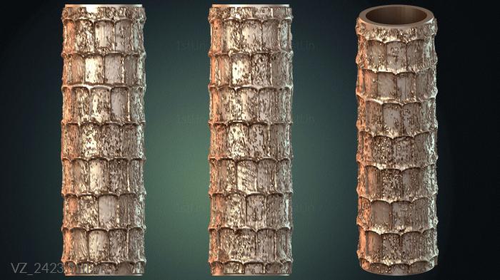 फूलदान (VZ_2423) सीएनसी मशीन के लिए 3D मॉडल