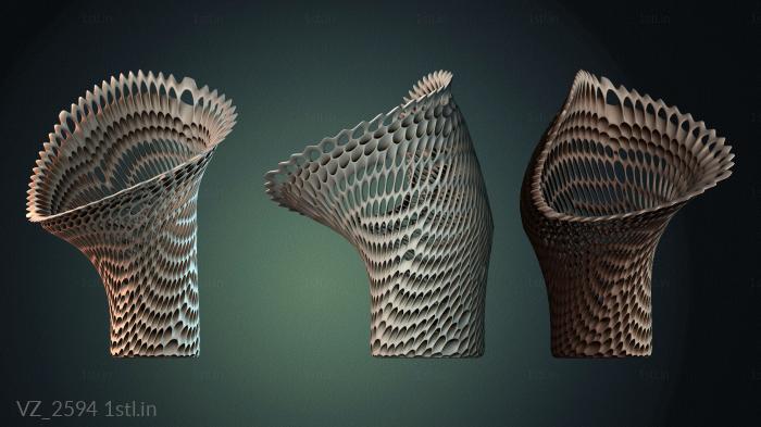 Vases (VZ_2594) 3D model for CNC machine