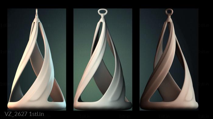 Vases (VZ_2627) 3D model for CNC machine