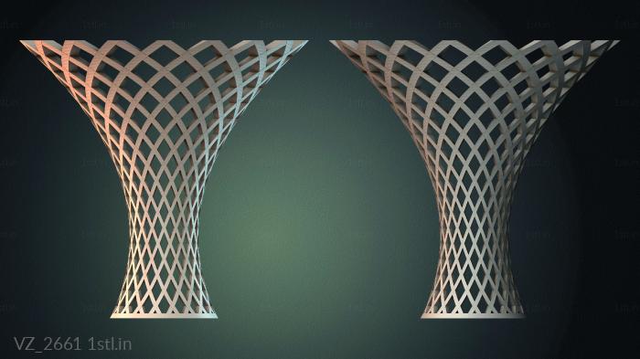 Vases (VZ_2661) 3D model for CNC machine